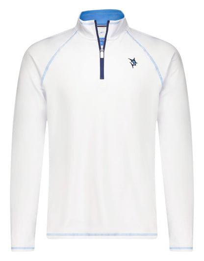 New Harbor Quarter Zip Effortless Comfort White Water Life