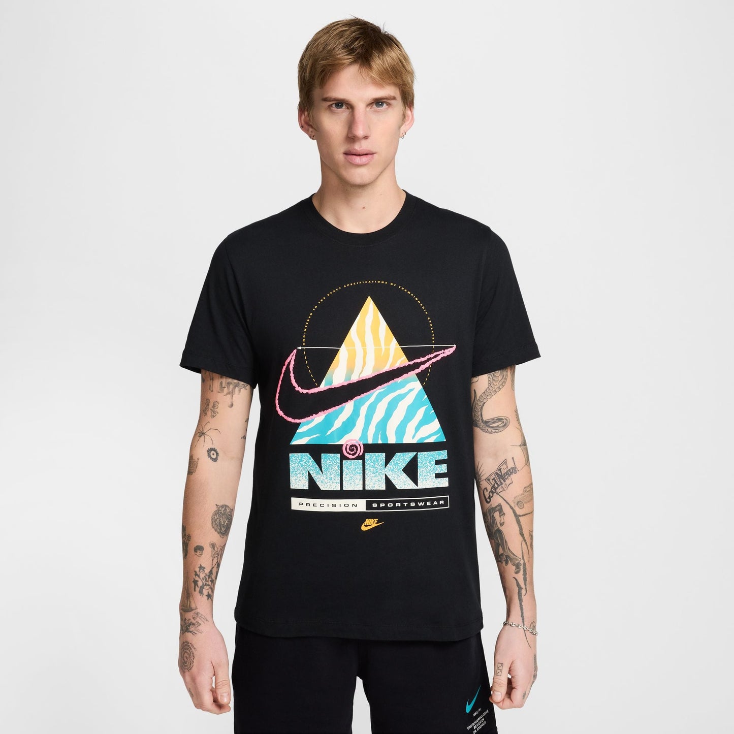 Nike Mens Sportswear Precision Tee - Black Denim Exchange