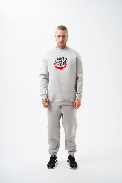 Noble Stance' Oversized Sweatshirt Withinblack