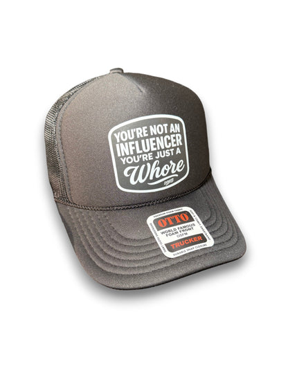 Not an Influencer Trucker Hat Luckless Outfitters