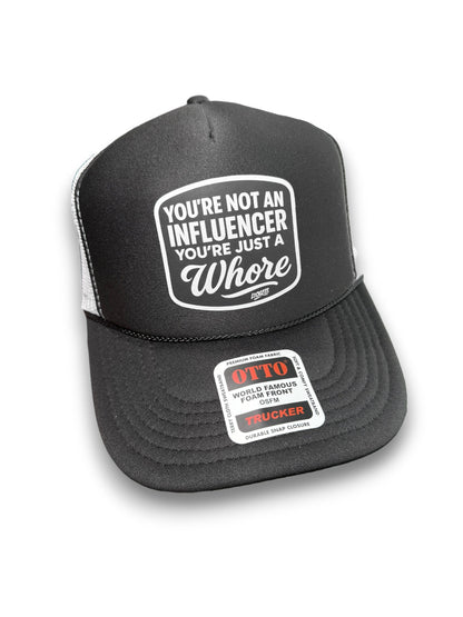 Not an Influencer Trucker Hat Luckless Outfitters