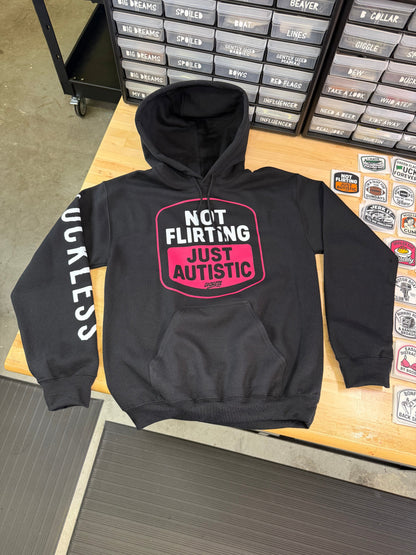 Not Flirting Hoodie