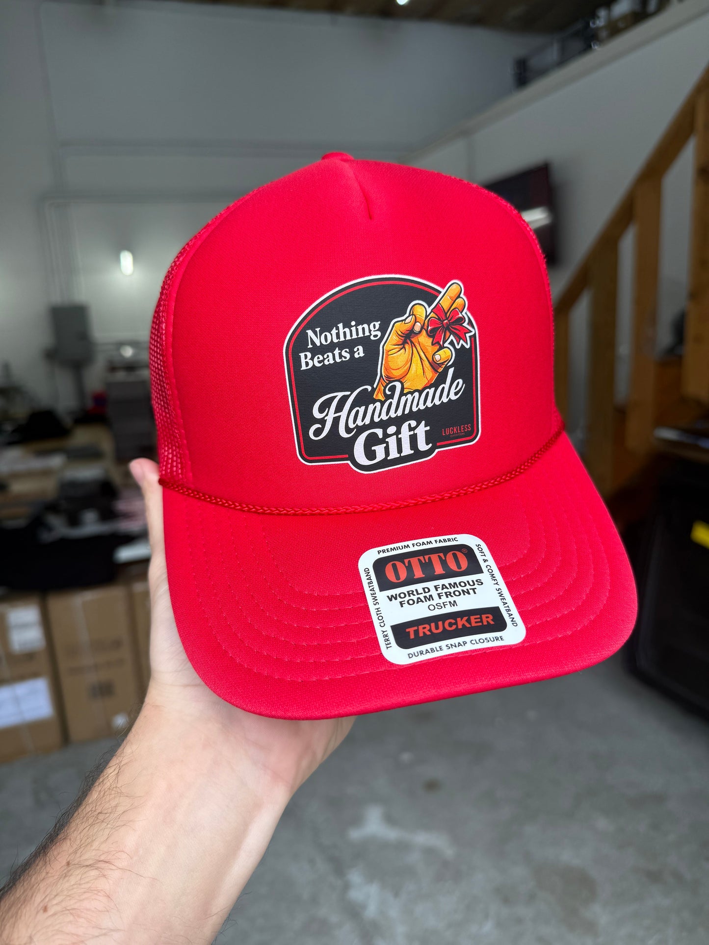 Nothing Beats A Handmade Gift Trucker Hat Luckless Outfitters