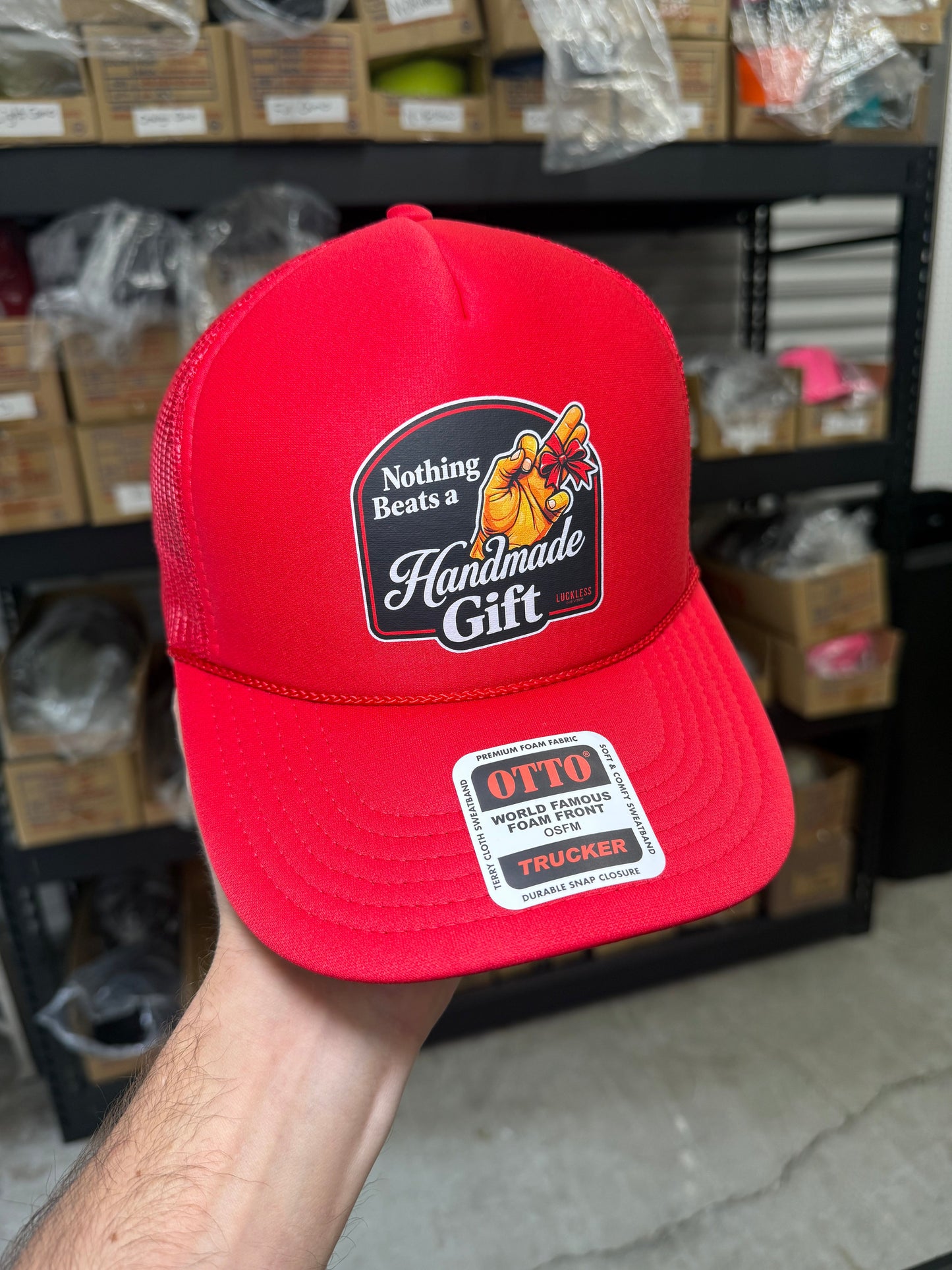 Nothing Beats A Handmade Gift Trucker Hat Luckless Outfitters