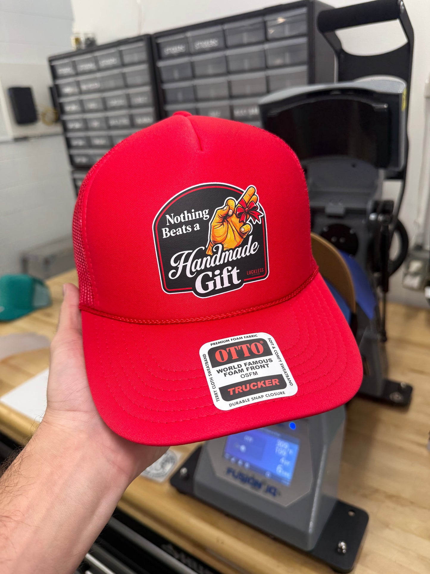 Nothing Beats A Handmade Gift Trucker Hat Luckless Outfitters