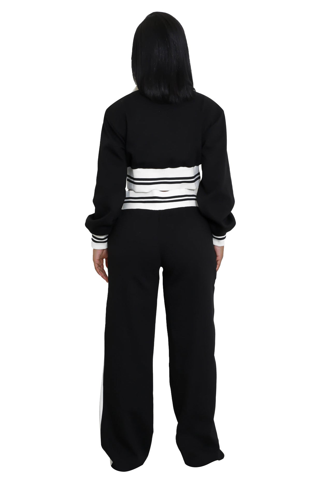 WOMEN FASHION CASUAL TWO PIECE PANT SET BY CLAUDE