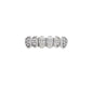 Hip-hop diamond-encrusted and gold-plated teeth grillz