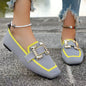 Vintage Suede Round-Toe Gommino Loafers — Women’s Driving Style FitiqueFit