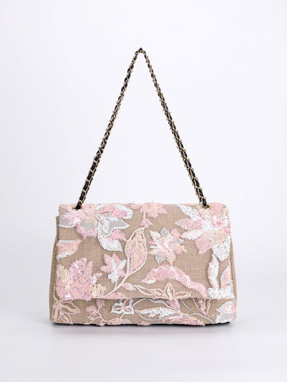 Embroidered Sequins Summer Niche Woven Straw High Bags Rirati