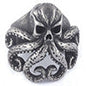 Pirate octopus tentacle punk style ring