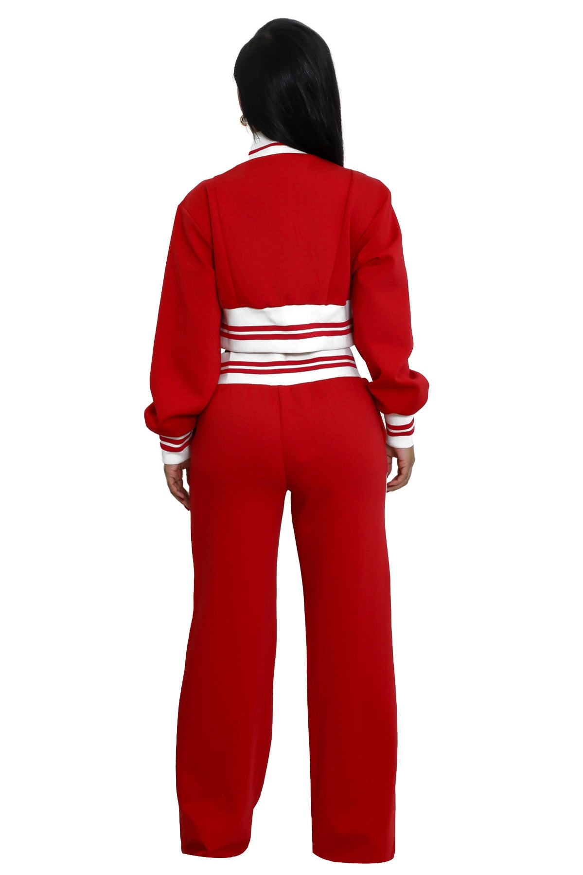 WOMEN FASHION CASUAL TWO PIECE PANT SET BY CLAUDE