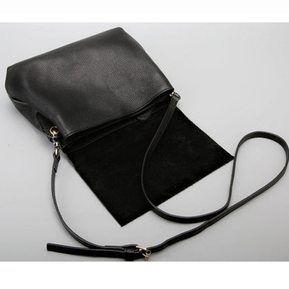 Women's Genuine Leather Simple Fashion Street Cowhide Shoulder Bags Rirati