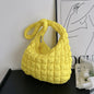 Women's Pleated Cloud Fashion Portable Dumpling Large Shoulder Bags Rirati