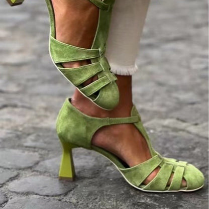 Women’s Suede Round Toe Shoes – Plus Size Breathable Casual Flats FitiqueFit