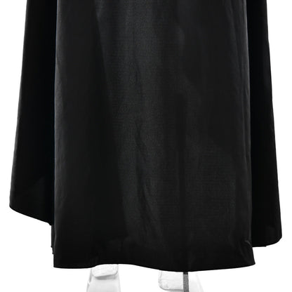 elegant satin long skirt personality suspender ruffle high slit dress club clothing