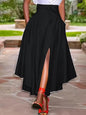 Casual Women's Midi Skirt Ruffled Skirt Grayceful LLC