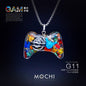 Original Cyberpunk Retro Industrial Wind Necklace Hip Hop Gamepad Pendant