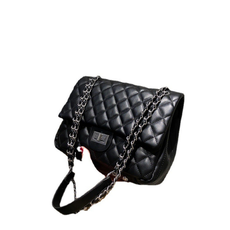 Texture Female Niche Fashion Popular Rhombus Bags Rirati