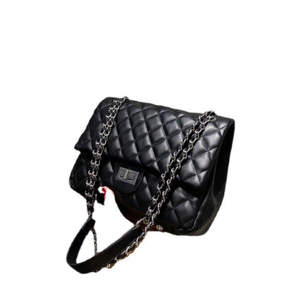 Texture Female Niche Fashion Popular Rhombus Bags Rirati