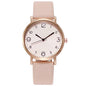 Korean-style, stylish, simple leather strap watches.