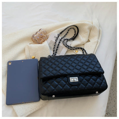Texture Female Niche Fashion Popular Rhombus Bags Rirati