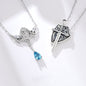 Princess and Knight Couple Necklace Men's and Women's matching Necklace Commemorative Gift