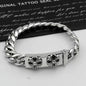 Retro domineering bracelet hip-hop personality men's cross bracelet