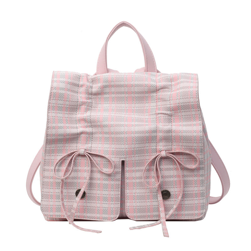 Spring Fashion Bowknot Soft Leather Cute Large Shoulder Bags Rirati
