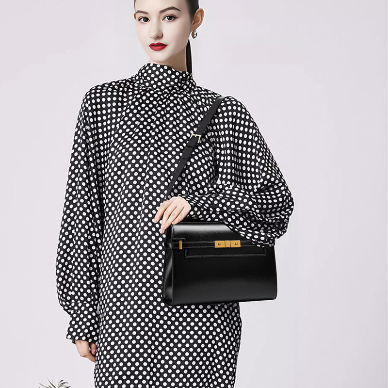 Women's Poplar Crocodile Pattern Manhattan For Kelly Shoulder Bags Rirati