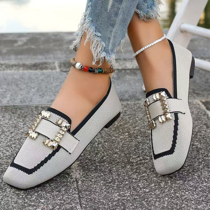 Vintage Suede Round-Toe Gommino Loafers — Women’s Driving Style FitiqueFit