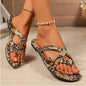 Women’s Boho Flat Printed Slippers FitiqueFit