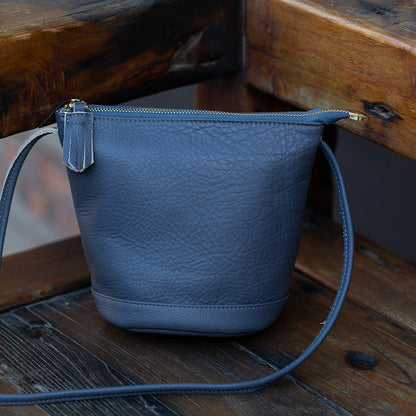 Handmade Simple Fashion Top Layer Leather Shoulder Bags Rirati