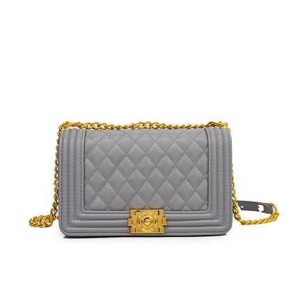Women's Embroidery Line Fashion Classic Style Chain Shoulder Bags Rirati