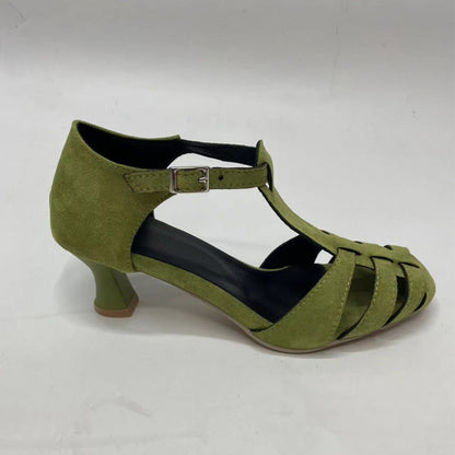 Women’s Suede Round Toe Shoes – Plus Size Breathable Casual Flats FitiqueFit