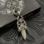 Small Retro Dagger Necklace