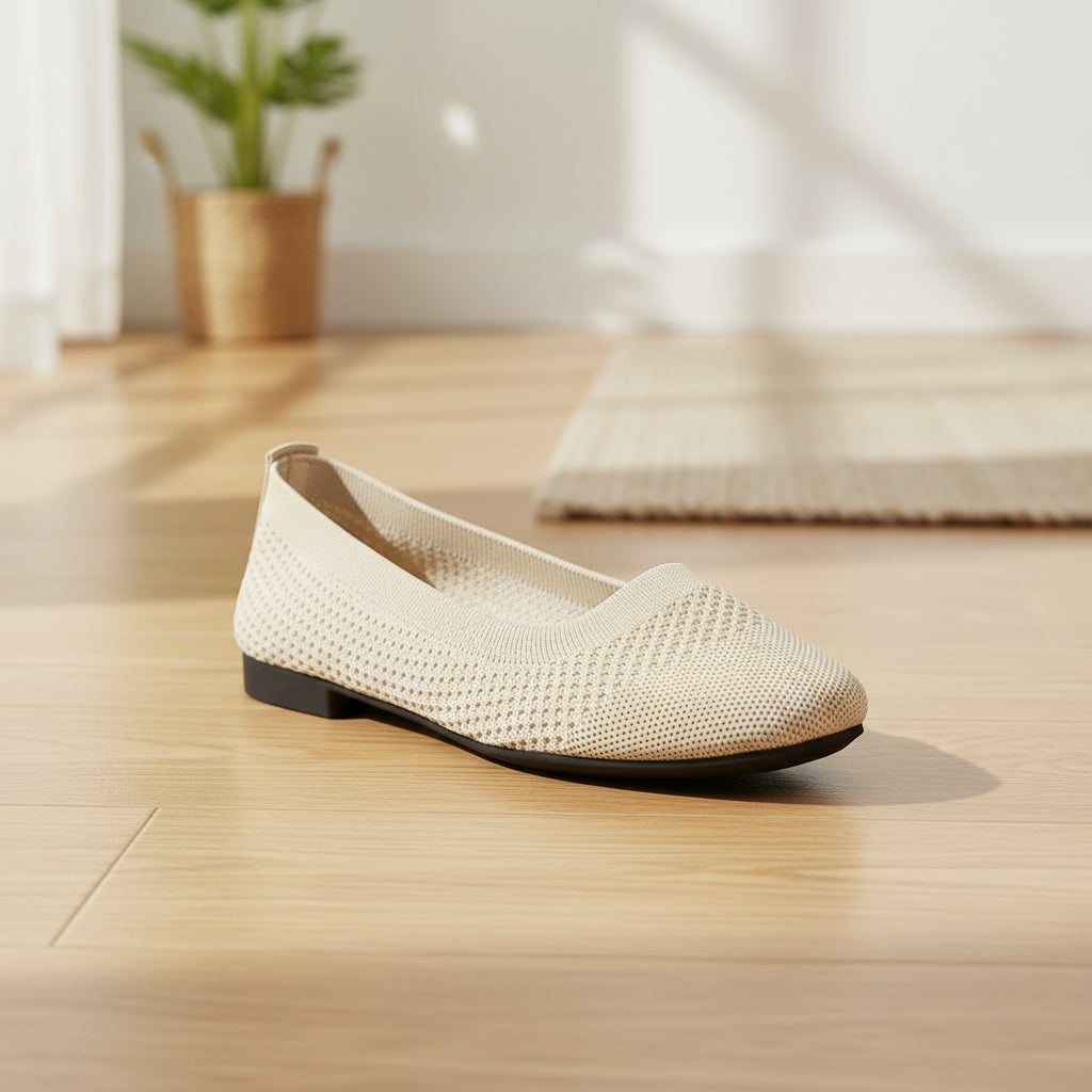 Flying Woven Mesh Shallow-Mouth Women’s Shoes FitiqueFit