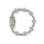 10mm cross flower star bracelet with micro-inlaid zircon