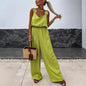 Sleeveless Pocket Jumpsuit Casual Loose Grayceful LLC