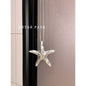 starfish necklace long heavy work necklace