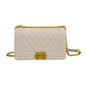 Women's Embroidery Line Fashion Classic Style Chain Shoulder Bags Rirati