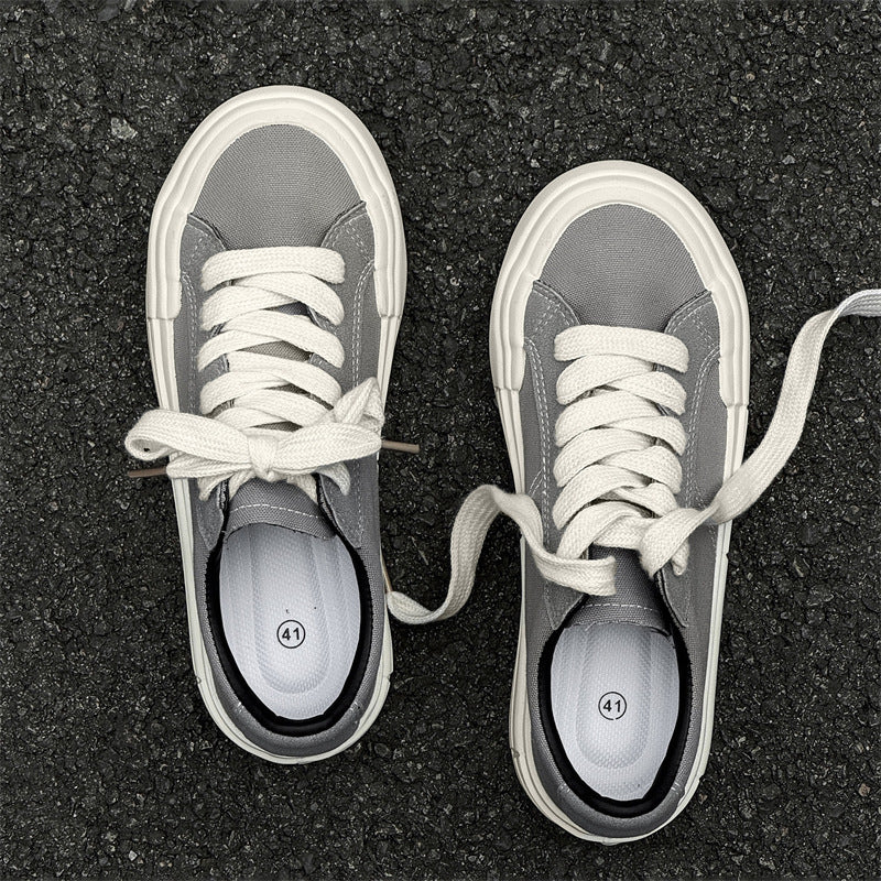 Women’s Canvas Platform Skate Shoes — Casual & Sporty Lifted Sneakers FitiqueFit