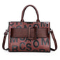 Women's Pretty Letter Pattern Portable Embossed Shoulder Bags Rirati