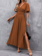 Fashionable Elegant Split Dress Women's Clothing Grayceful LLC