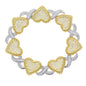 Zircon Infinity Heart Necklace
