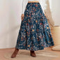 Printed Casual Bohemian Skirt Grayceful LLC