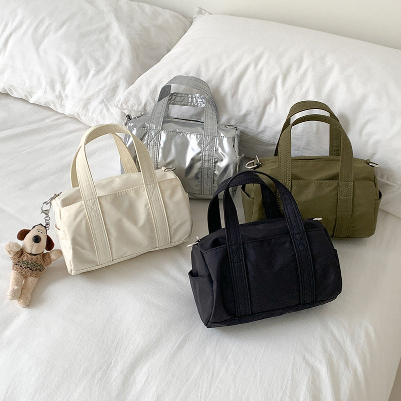 Women's Sier Summer Nylon Round Versatile High Shoulder Bags Rirati