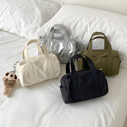Women's Sier Summer Nylon Round Versatile High Shoulder Bags Rirati