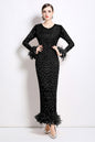 WOMEN FASHION MAXI PARTY DRESS BY CLAUDE