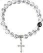 Couple colorful rosary bracelets