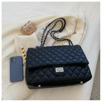 Texture Female Niche Fashion Popular Rhombus Bags Rirati